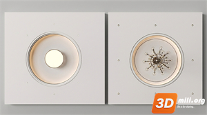 Ceiling Decoration Skp Files